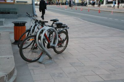 В Москве приведут в порядок велопарковки